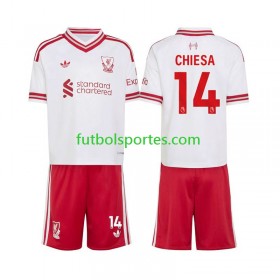 Camiseta Liverpool Federico Chiesa 14 Niño Segunda Equipación 2026/2027